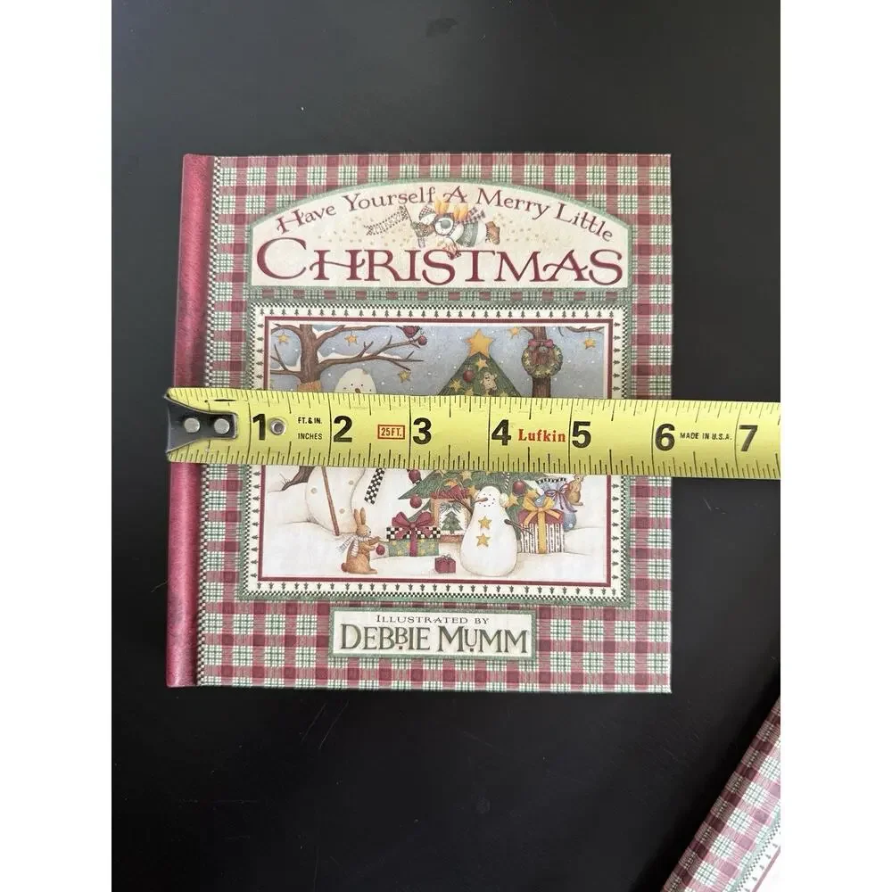 Vintage 2000 Debbie Mumm Christmas Gift Books Lot 2 NOS New Hardcover Snowman